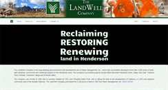 Desktop Screenshot of landwellco.com